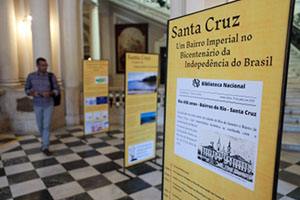 Exposição sobre Santa Cruz, segundo Bairro Imperial do Rio, chega ao Palácio Pedro Ernesto