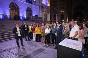 Quadrilátero Cultural da Cinelândia é inaugurado durante celebração do centenário do Palácio Pedro Ernesto