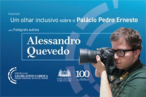 Exposição mostra o Palácio Pedro Ernesto pelas lentes de fotógrafo autista